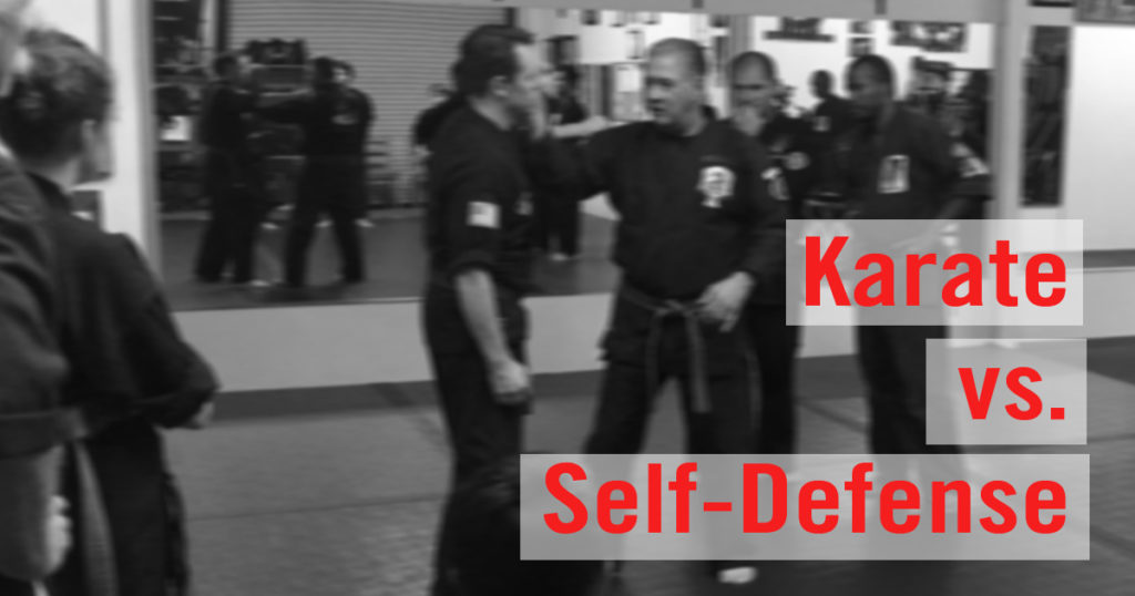 Karate vs. Self-Defense | Kellogg's American Kenpo Karate